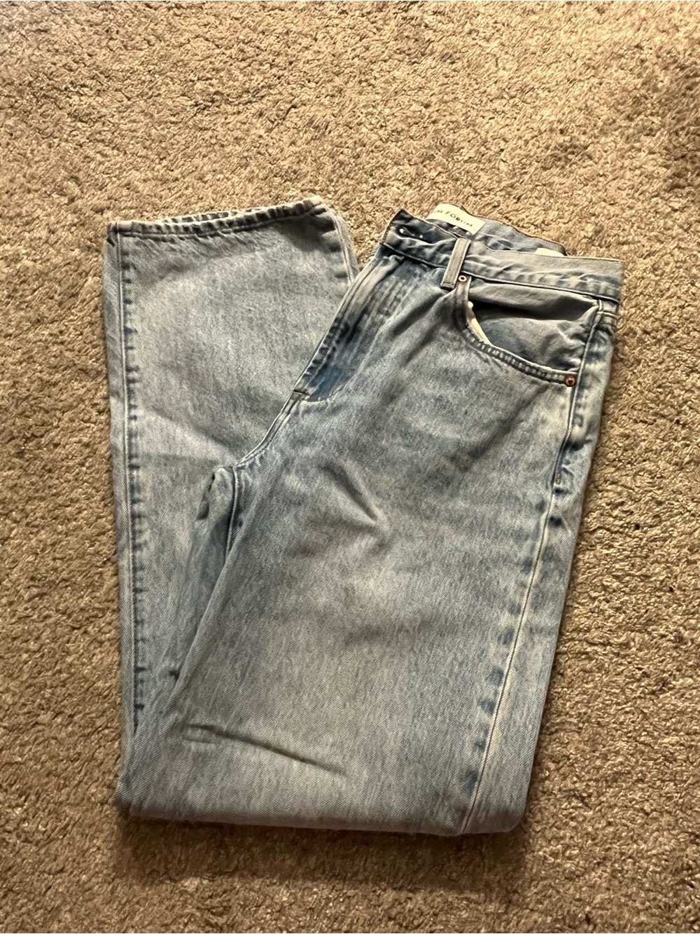 Denim Forum ‘90s Marlo High-Rise Baggy Jeans